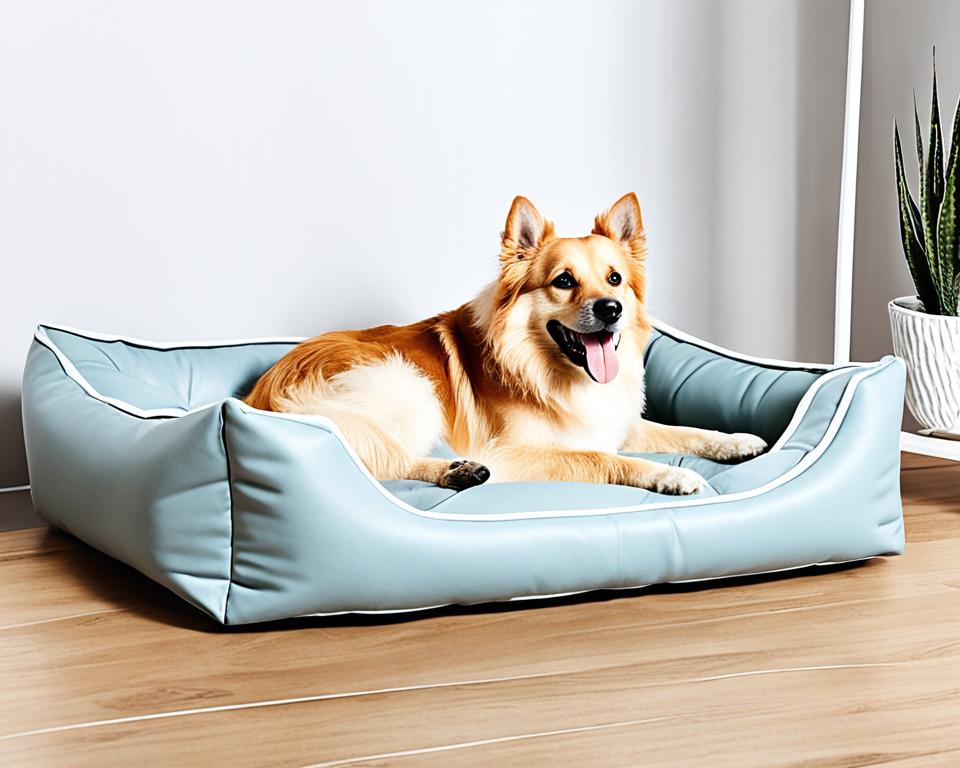 Kunstleder Hundebett