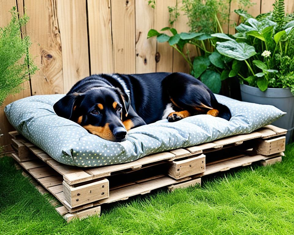 hundebett aus palette