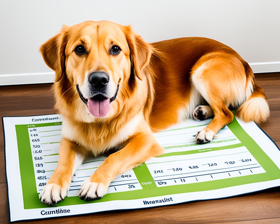 hundebett größentabelle